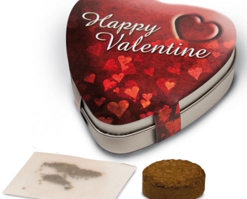 4162 - Heart shaped tin